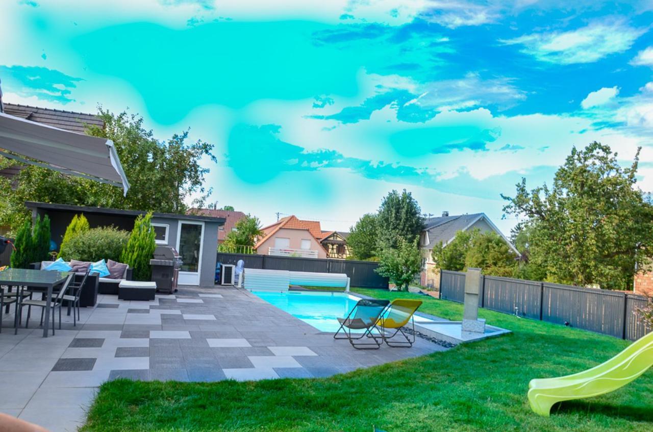 Gites Spa Strasbourg - La Villa 14 Furdenheim ภายนอก รูปภาพ